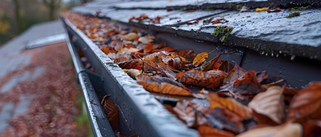 Gutter Leaf Removal in Albany